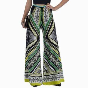 Tobi - Palazzo Geometric Patterned Wide Legged Bottoms / Pants
